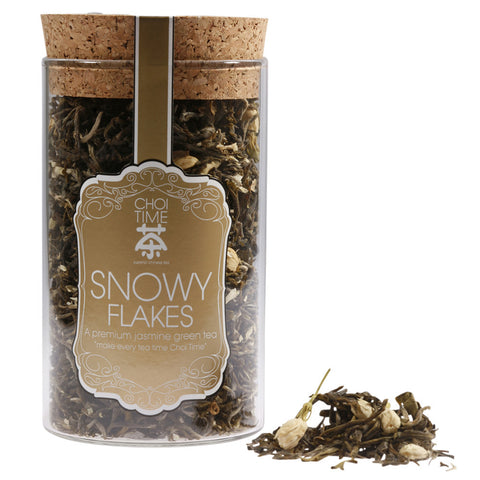 Snowy Flakes - A premium jasmine green tea