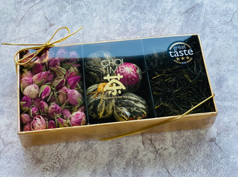 New Bigger Gift Box - Trio of Teas